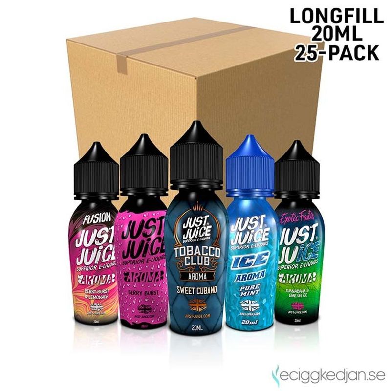 Just Juice | Komplett Pack | 25st*Longfill 20ml