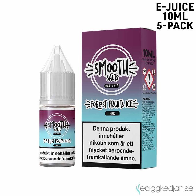 Smooth Salt ICE | Forest Fruits Ice | 10ml E-Juice | 5pack