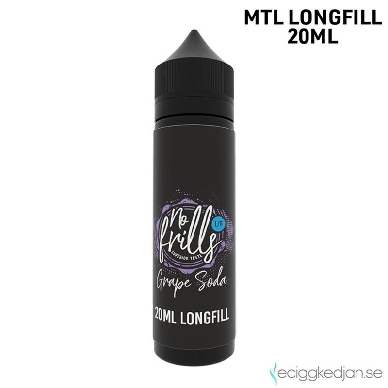 No Frills | Grape Soda | 20ml Longfill