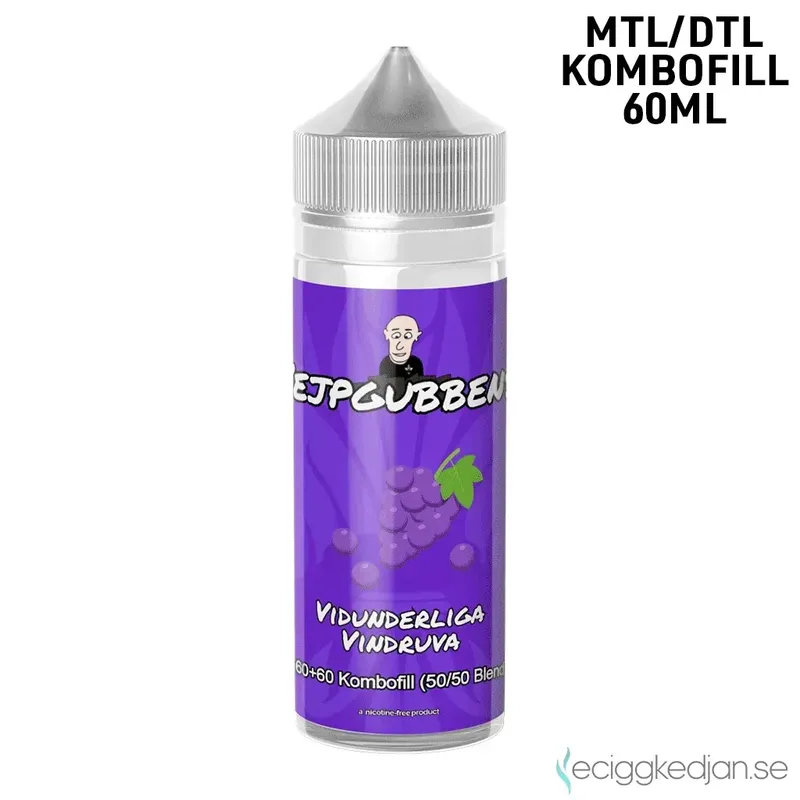 Vejpgubbens | Vidunderliga Vindruva | 60ml Kombofill