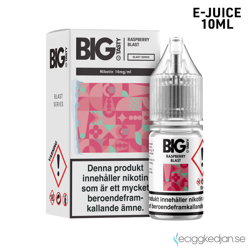 Big Tasty Blast | Raspberry Blast | 10ml E-Juice
