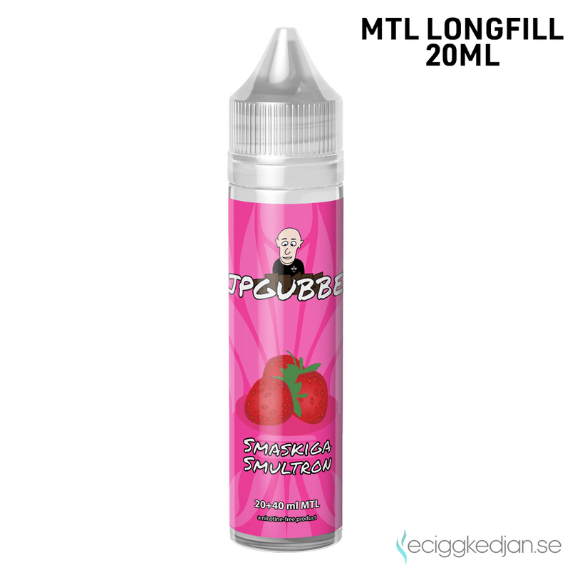 Vejpgubbens | Smaskiga Smultron | 20ml Longfill