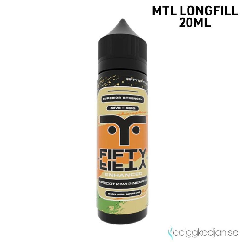 Fifty Fifty | Apricot Kiwi Pineapple | 20ml Longfill
