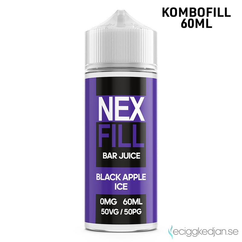 NEX FILL | Black Apple Ice | 60ml Kombofill