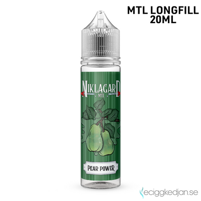 Niklagard | Pear Power | 20ml Longfill
