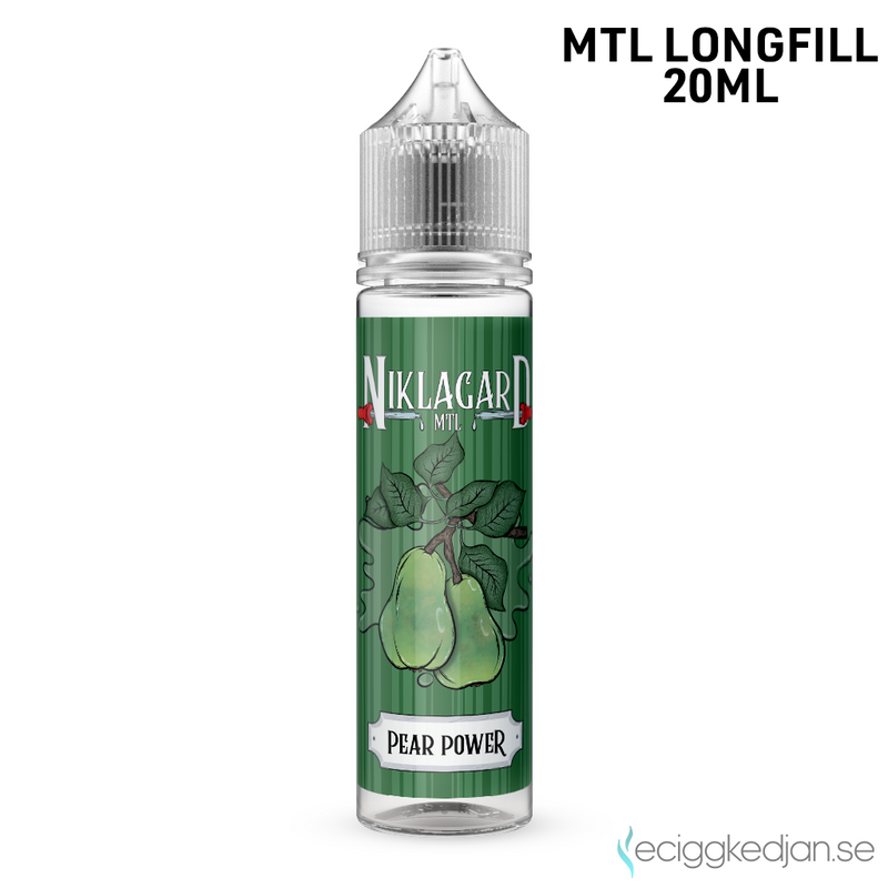 Niklagard | Pear Power | 20ml Longfill