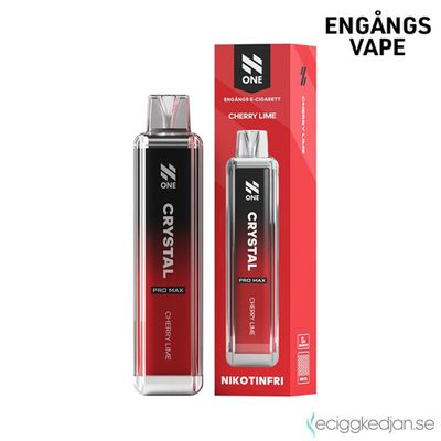 N One Crystal ZERO | Cherry Lime | Engångsvape