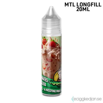 Vejpgummans Milkshakes | Jordgubb | 20ml Longfill