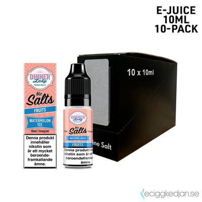 Dinner Salt | Watermelon Ice | 10ml E-Juice | 10pack
