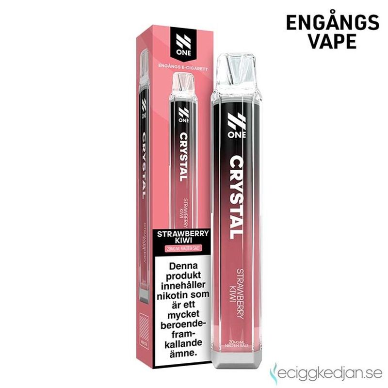 N One Crystal | Strawberry Kiwi | Engångsvape