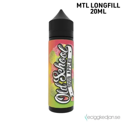 Old School | Sour Apples | 20ml Longfill