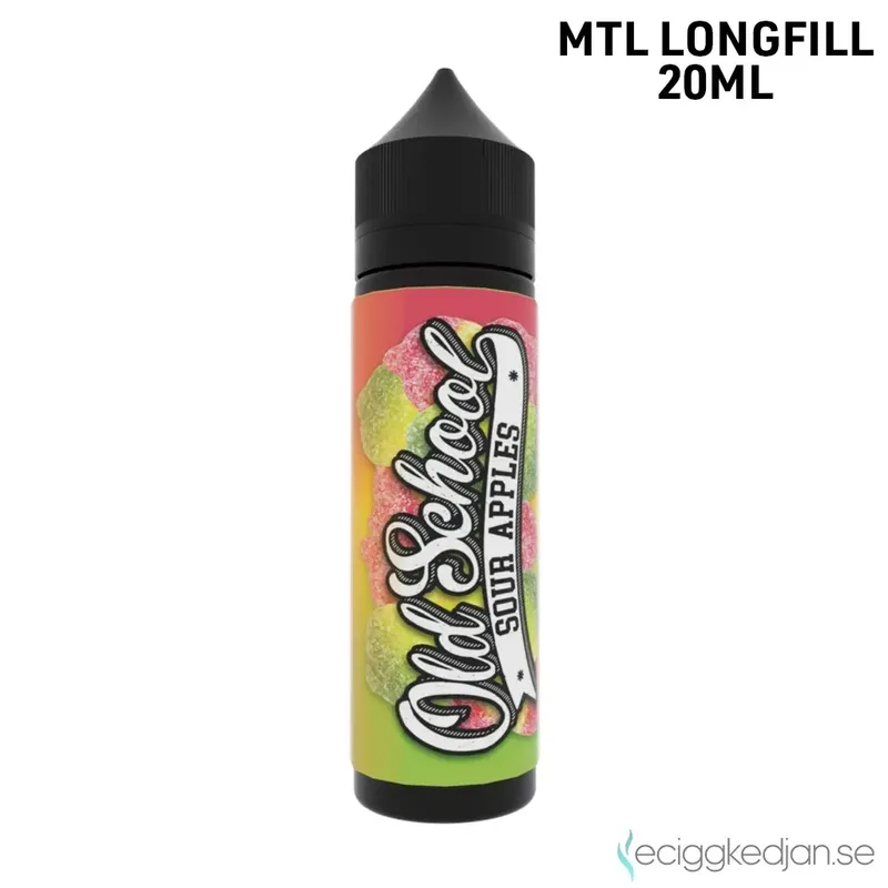 Old School | Sour Apples | 20ml Longfill