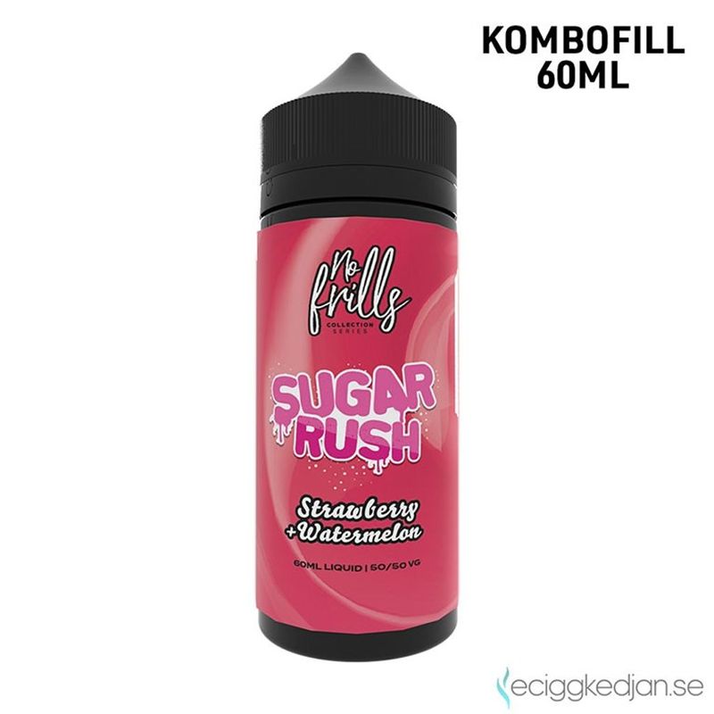 No Frills | Sugar Rush Strawberry Watermelon | 60ml Kombofill
