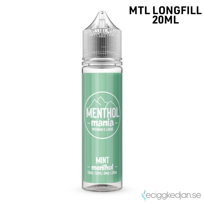 Menthol Mania | Mint Menthol | 20ml Longfill
