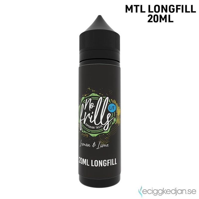 No Frills | Lemon Lime | 20ml Longfill