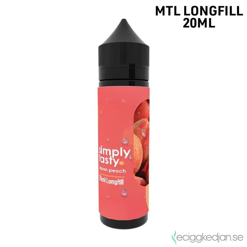 Simply Tasty | Japan Peach | 20ml Longfill