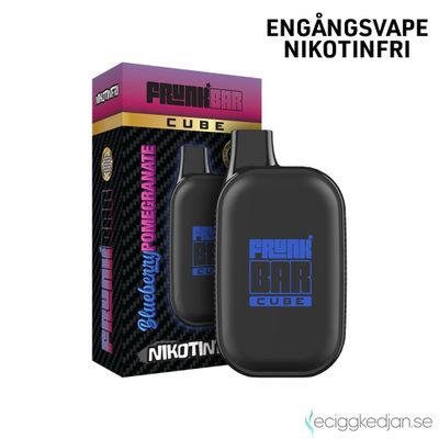 Frunk Bar Cube ZERO | Blueberry Pomegranate | Nikotinfri Engångsvape