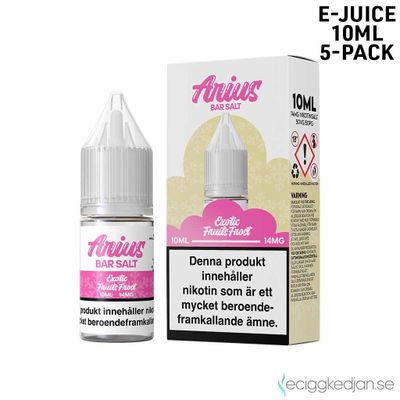 Arius Bar Salt Frost | Exotic Fruits Frost | 10ml E-Juice | 5pack