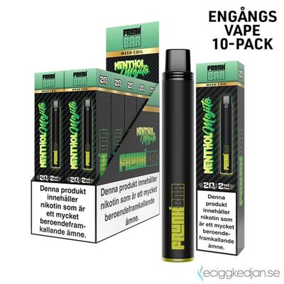 Frunk Bar | Menthol Mojito | Engångsvape | 10pack