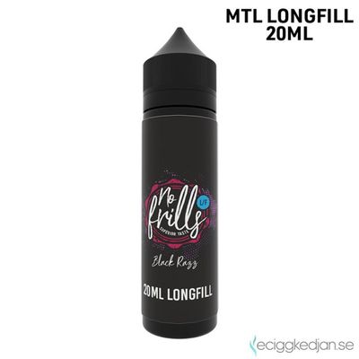 No Frills | Black Razz | 20ml Longfill