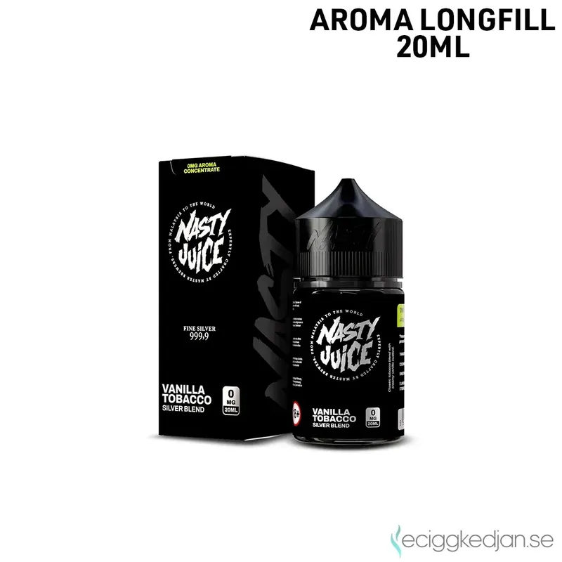 Nasty Aroma | Silver Blend | 20ml Longfill