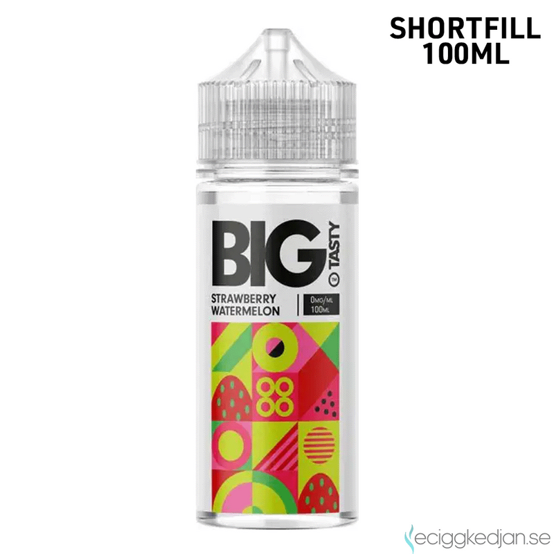 Big Tasty Candy Rush | Strawberry Watermelon | 100ml Shortfill