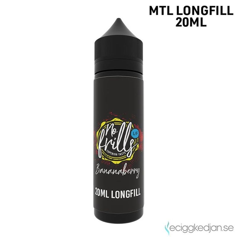 No Frills | Bananaberry | 20ml Longfill