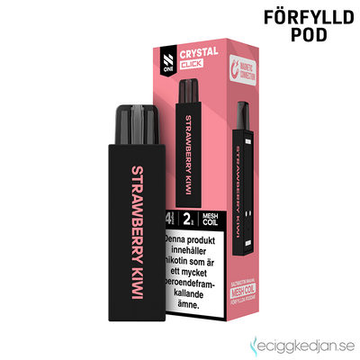 Pod Click | N One Crystal | Strawberry Kiwi | Förfylld 14mg Pod