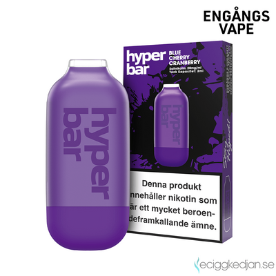 Hyper Bar | Blue Cherry Cranberry | Engångsvape