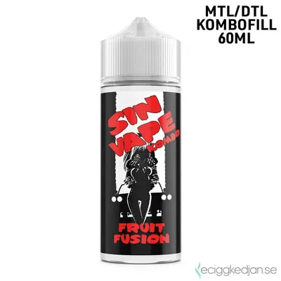 Sin Vape | Fruit Fusion | 60ml Kombofill