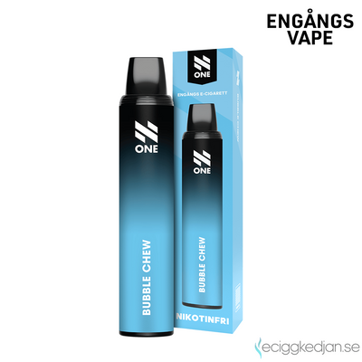 N One ZERO | Bubble Chew | Engångvape | Kort/Utgående datum
