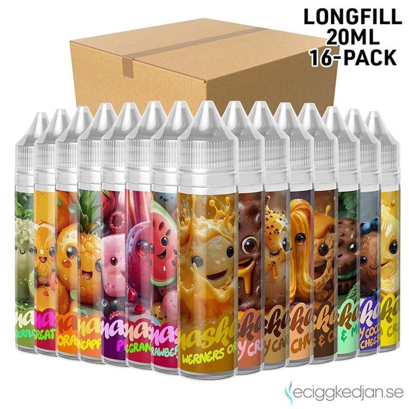 Smaskens | Komplett Pack | 16st*Longfill 20ml