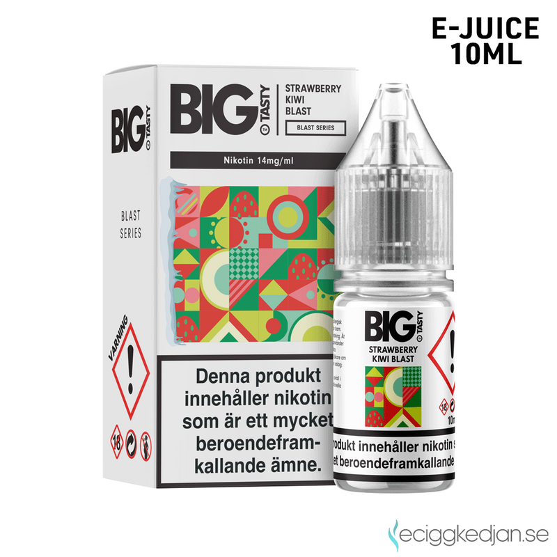 Big Tasty Blast | Strawberry Kiwi Blast | 10ml E-Juice