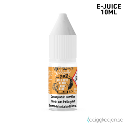 Wild Roots | Gold Dust Peach | 10ml E-Juice | OBS!! Utgånget Datum