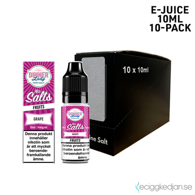 Dinner Salt | Grape | 10ml E-Juice | 10pack