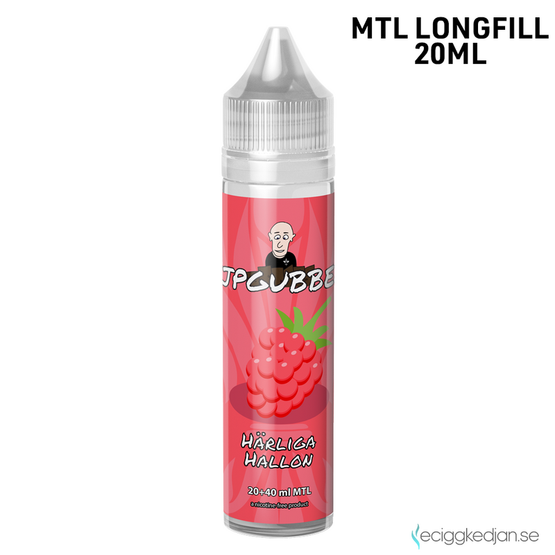 Vejpgubbens | Härliga Hallon | 20ml Longfill