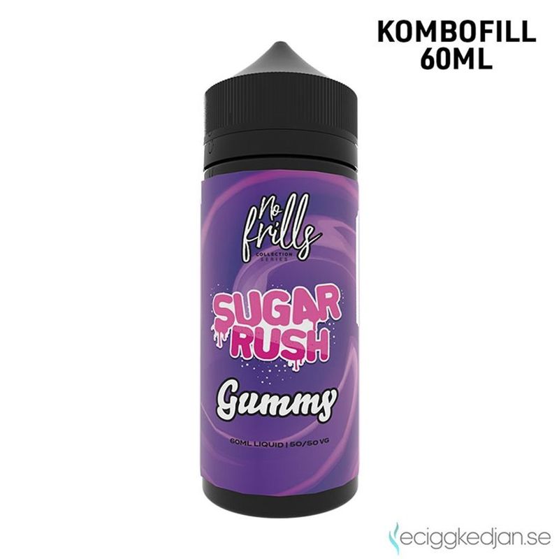 No Frills | Sugar Rush Gummy | 60ml Kombofill