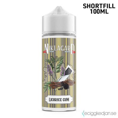 Niklagard | Licorice Gum | 100ml Shortfill