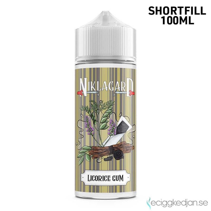 Niklagard | Licorice Gum | 100ml Shortfill