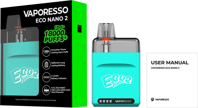 Vaporesso | Eco Nano 2 Kit | 6ml