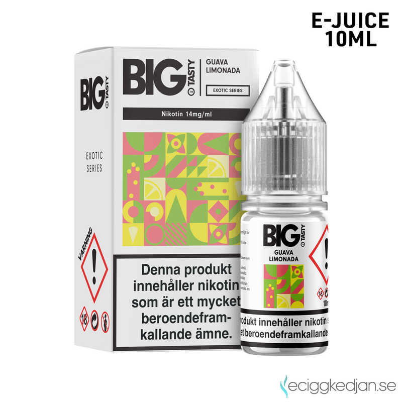 Big Tasty Exotic | Guava Limonada | 10ml E-Juice
