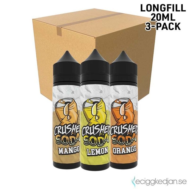 Crushed Soda | Komplett Pack | 3st*Longfill 20ml