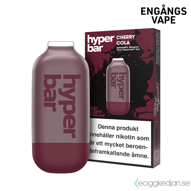 Hyper Bar | Cherry Cola | Engångsvape
