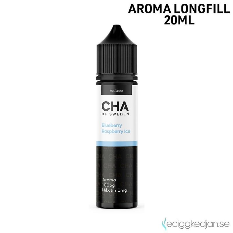CHA of Sweden Ice Edition | Blueberry Raspberry Ice | 20ml Aroma Longfill