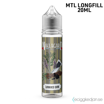 Niklagard | Liqorice Gum | 20ml Longfill