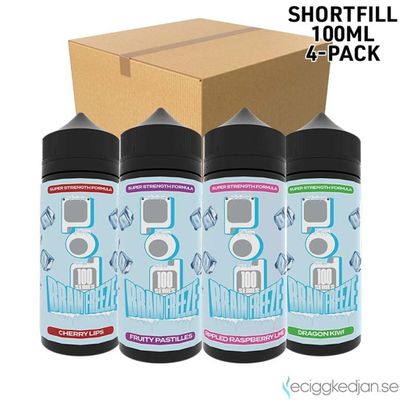 Pod 100 Brain Freeze | Komplett Pack | 4st*Shortfill 100ml
