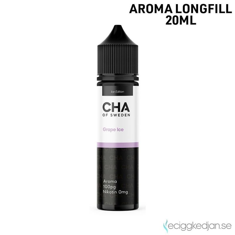 CHA of Sweden Ice Edition | Grape Ice | 20ml Aroma Longfill