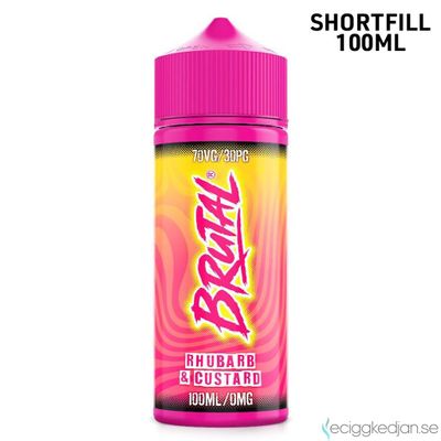 Just Juice Brutal | Rhubarb & Custard | 100ml Shortfill
