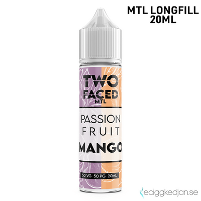 Two Faced | Passion Fruit Mango | 20ml Longfill