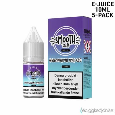 Smooth Salt ICE | Blackcurrant Apple Ice | 10ml E-Juice | 5pack